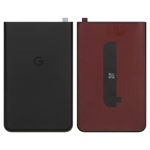 Housing Back Cover compatible with Google Pixel 8 Pro, black, lower part, obsidian 