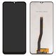 LCD compatible with Ulefone Note 9P, (black, without frame, original (change glass) )