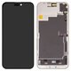 Дисплей для iPhone 15 Pro Max, черный, с рамкой, HC, без ошибки, (OLED), DD-OLED OEM soft, 120Hz, diagnosable