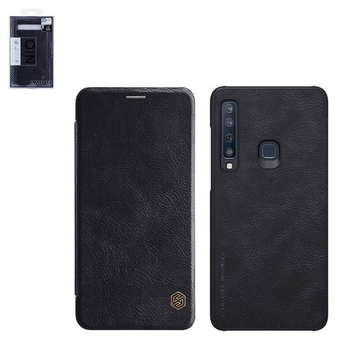 Funda Nillkin Qin leather case puede usarse con Samsung A920F DS Galaxy A9 2018 , negro, libro, plástico, cuero PU, #6902048168848
