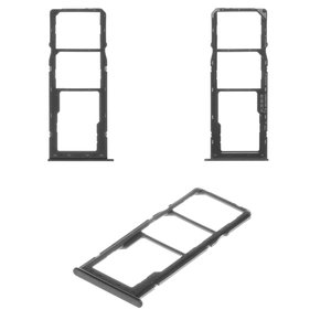 Sujetador de tarjeta SIM puede usarse con Samsung A107F DS Galaxy A10s, negro