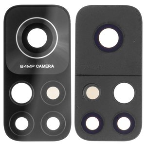 Vidrio de cámara puede usarse con Xiaomi Mi 10T, Mi 10T Pro, negro, 64 MP, M2007J3SG, M2007J3SY, M2007J3SP, M2007J3SI, M2007J17C