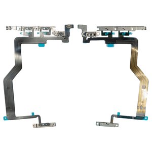 Cable flex puede usarse con iPhone 12 Pro Max, del botón de volumen, del botón de encendido, Original PRC 