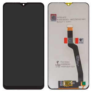 Pantalla LCD puede usarse con Samsung A105 Galaxy A10, A105F DS Galaxy A10, M105 Galaxy M10, M105F DS Galaxy M10, negro, sin marco, FLYCDI, A10G L32 8006 FPC