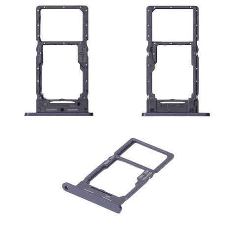 Sujetador de tarjeta SIM puede usarse con Samsung A256 Galaxy A25, negro, brave black