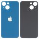 Panel trasero de carcasa puede usarse con iPhone 13 mini, azul, no es necesario desmontar la cámara, big hole