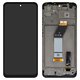 Pantalla LCD puede usarse con Xiaomi Redmi 10 (2021), negro, con marco, High Copy