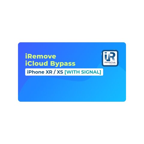 iRemove iCloud Bypass para iPhone XR XS [WITH SIGNAL]