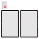Vidrio de carcasa G+OCA PRO puede usarse con Samsung X700 Galaxy Tab S8 Wi-Fi, X706 Galaxy Tab S8 5G, con película OCA, negro