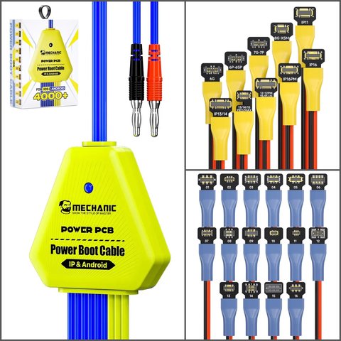 Cable de alimentación de prueba Mechanic Power PCB, android + ip 6 16 Series 
