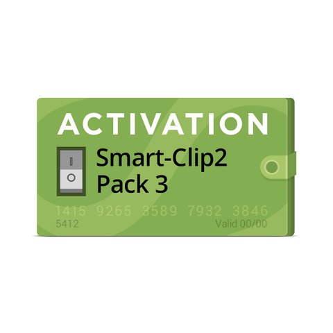 Активация Pack 3 для Smart Clip2