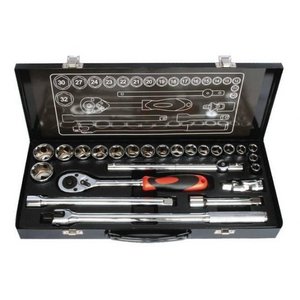 Набір торцевих головок з тріскачкою INTERTOOL ET 6025