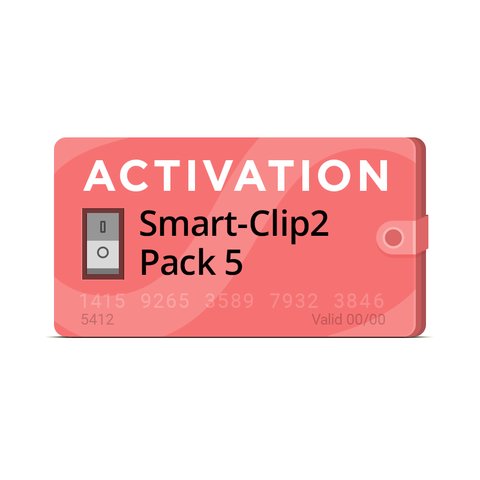 Активація Smart Clip2 Pack 5