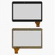 Сенсорний екран для China-Tablet PC 10,1"; Tesla Atom; Assistant AP-115G IPS HD, чорний, 240 мм, 50 pin, 162 мм, ємнісний, 10,1", #YCG-C10.1-182B-01-F-01/VTC5010A28-FPC-1.0/YLD-CEGA300-FPC-A0/YLD-CEGA300-FPC-A1/WSD-A300 JGDX