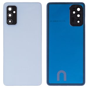 Задняя панель корпуса для Samsung M526 Galaxy M52, белая, со стеклом камеры