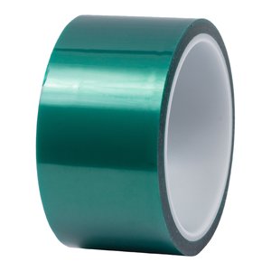 Термоскотч, каптоновая лента, 50 мм, 33 м, зеленый, t° 250 max