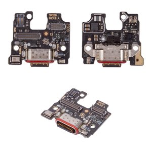Шлейф для Motorola Edge 40, коннектора зарядки, с микрофоном, High Copy, плата зарядки