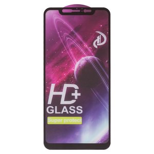 Захисне скло All Spares для Xiaomi Mi 8, Mi 8 Pro, сумісне з чохлом, чорний