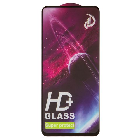 Защитное стекло All Spares для Motorola Moto G42, совместимо с чехлом, Full Glue, черный