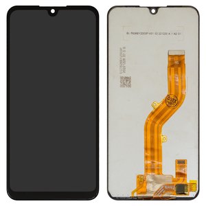 Дисплей для ZTE Blade L220, чорний, без рамки, Оригінал переклеєне скло 