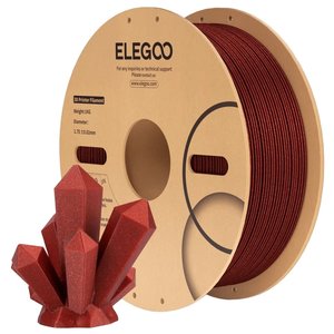 Филамент для 3D принтера ELEGOO PLA Sparkle Red, 1 кг