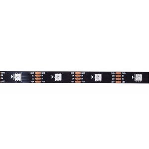 Светодиодная лента RGB SMD5050, WS2813 (черная, с управлением, IP20, 5 В, 30 диодов/м, 5 м) Светодиодная лента RGB SMD5050, WS2813 (черная, с управлением, IP20, 5 В, 30 диодов/м, 5 м)