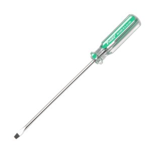 Destornillador plano, de color Slotted Pro'sKit 89105A (3.2x100 mm) Destornillador plano, de color Slotted Pro'sKit 89105A (3.2x100 mm)